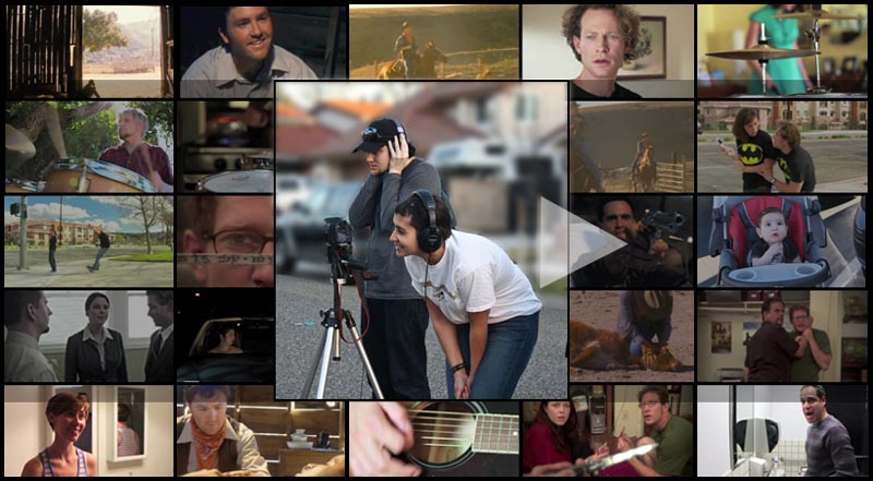 Stills from Heather Hillstrom's reel